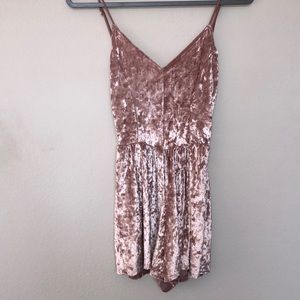 Pink romper